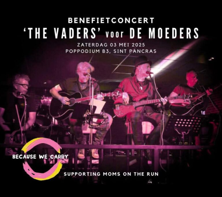 Lees alle info over de benefietavond in Poppodium B3 op zaterdag 3 mei 2025.