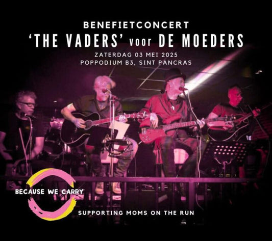 Lees alle info over de benefietavond in Poppodium B3 op zaterdag 3 mei 2025.