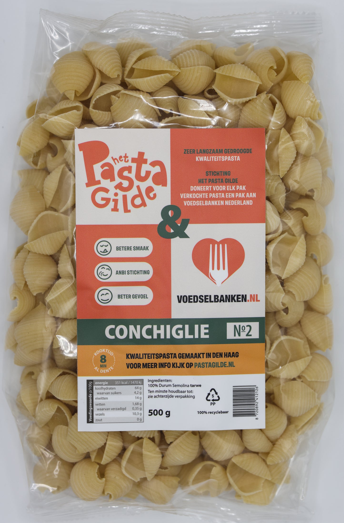 Conchiglie Pasta - 500 gram