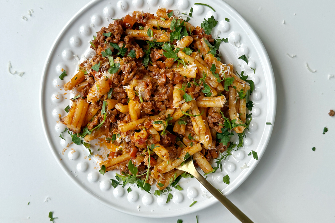 Recept Pasta Ragù alla Bolognese met een twist – Het Pasta Gilde