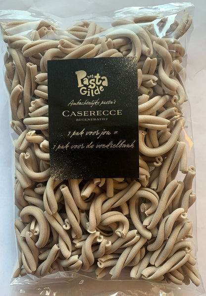 Regeneratieve Caserecce Pasta - 250 gram  | Geschenken verpakking