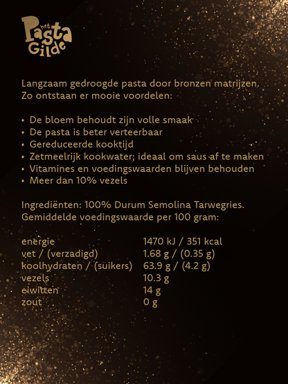 Conchiglie Pasta - 250 gram  | Geschenken verpakking