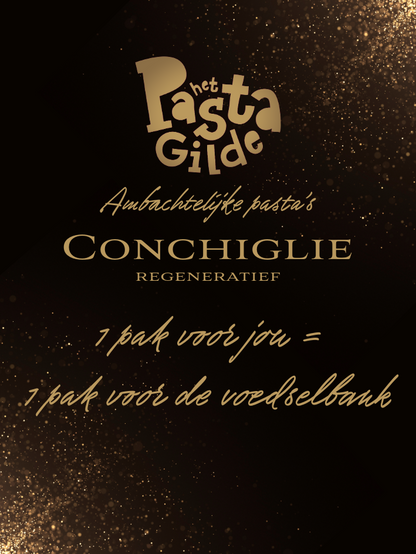 Regeneratieve Conchiglie Pasta - 250 gram  | Geschenken verpakking