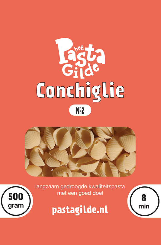 Conchiglie Pasta - 4 x 500 gram (4,45 EUR per 500 gram)